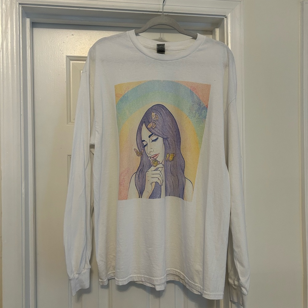 Kacey Musgraves Long-Sleeve White T-Shirt